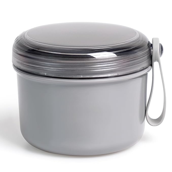 Large Denture Bath Cup No Leak Denture Case Retainer Cleaner Case Complete by Uouovo