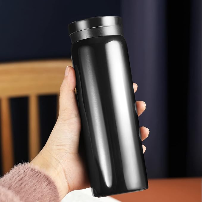 10oz Mini Water Bottle Stainless Steel Thermos Small Flask - Image 5