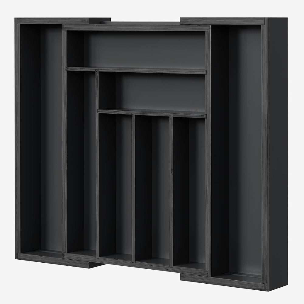 Pipishell Bamboo Expandable Drawer Organizer