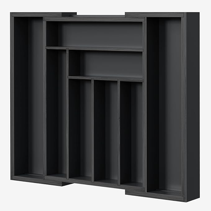 Pipishell Bamboo Expandable Drawer Organizer by Pipishell