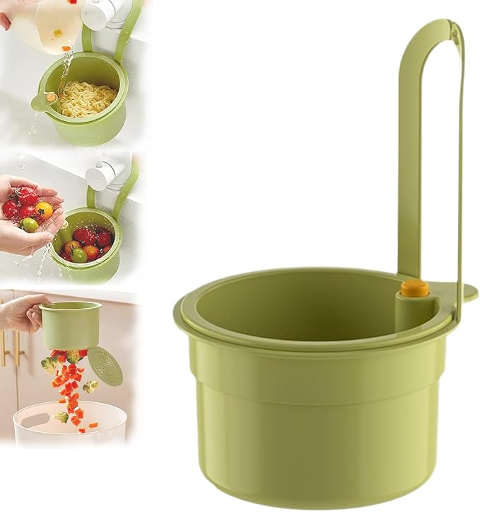 Faucet Hanging Strainer Kitchen Sink Food Waste Catcher Drain Basket, Plastic by Unknown