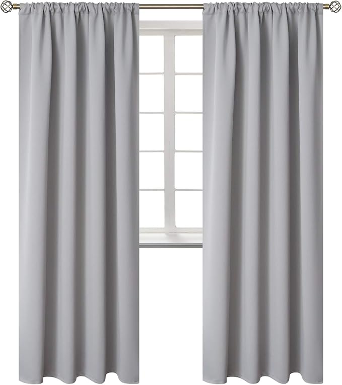 BGment Rod Pocket Room Darkening Curtains - Image 7
