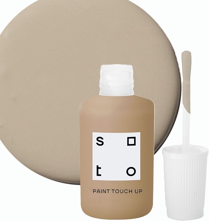 soto Beige Paint Touch Up, Matte Finish — 10 Milliliters of Scratch Repair by soto