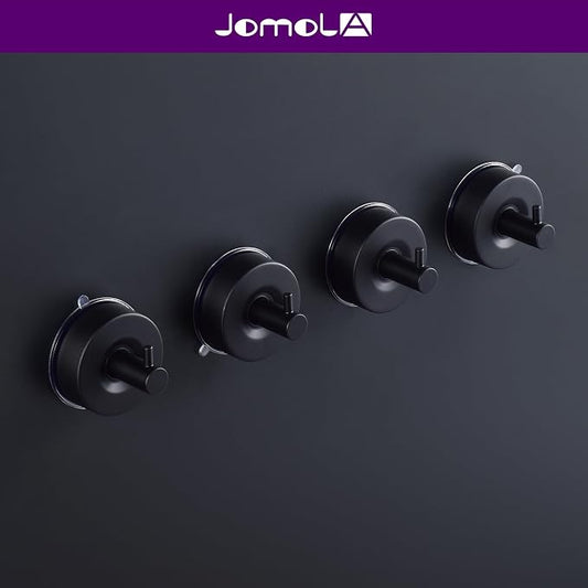 JOMOLA Stainless Steel Bathroom Suction Hooks - Image 2