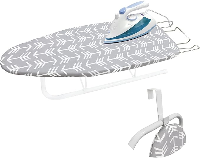 Tabletop Ironing Board with Folding Legs, Portable Small Ironing Board with by Rblofo