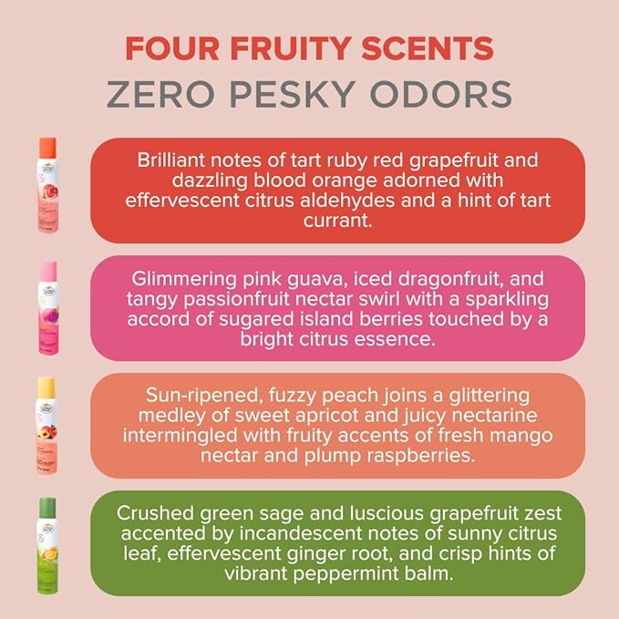 Citrus Magic Odor Eliminating Air Freshener Spray, Dragonfruit, Citrus and Sage - Image 4