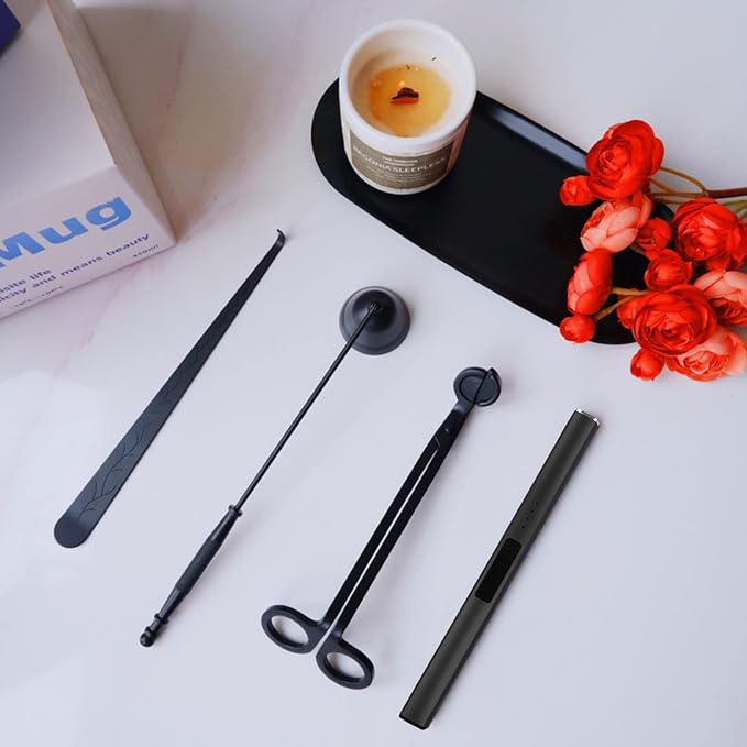 5Pcs Stainless Steel Candle Wick Trimmer Set, Candle Wick Dipper, Candle Wick - Image 6