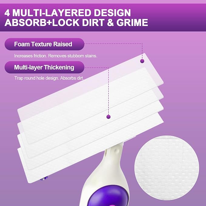 20 Count New Disposable Mop Refills - Image 5