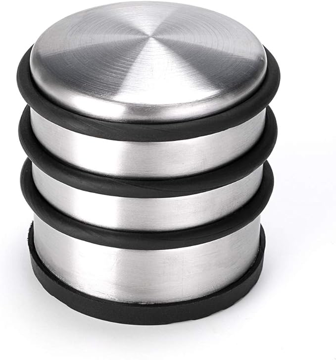 Sumnacon Heavy Duty Floor Door Stopper No Drill, Durability Stainless Steel by Sumnacon