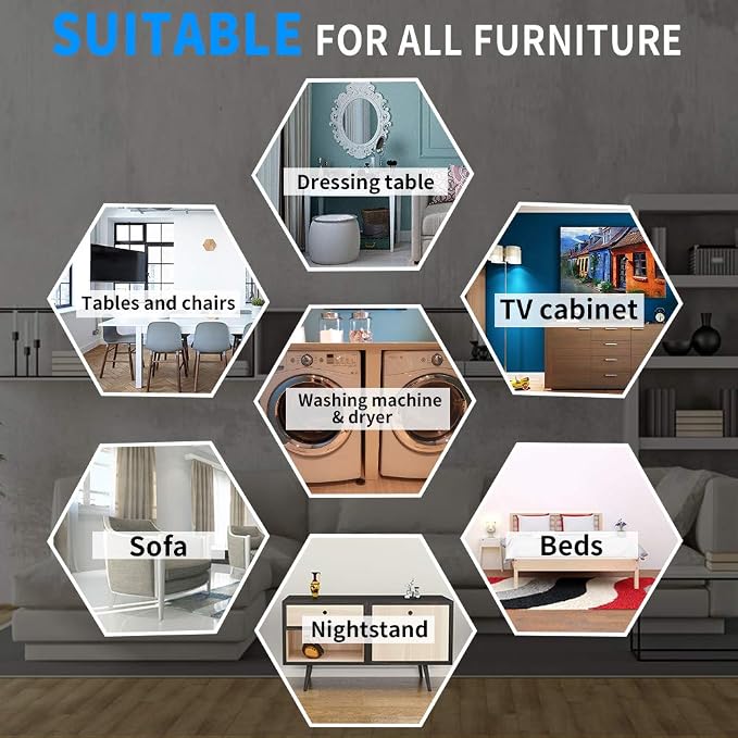Furniture Sliders Multi-Surface 2-in-1 Reusable Moving Pads - Image 6