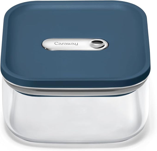 Caraway 1qt Glass Airtight Food Storage Container by Caraway