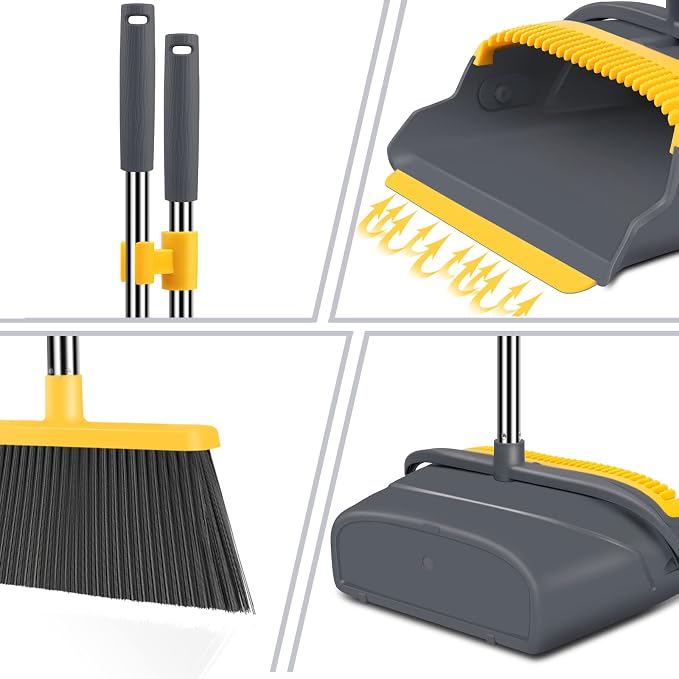 kelamayi Upgrade Broom and Dustpan Set, Broom - Image 3