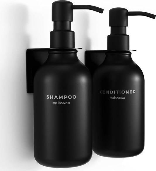 MaisoNovo Shampoo and Conditioner Dispenser by MaisoNovo-TheArtofSustainableLiving