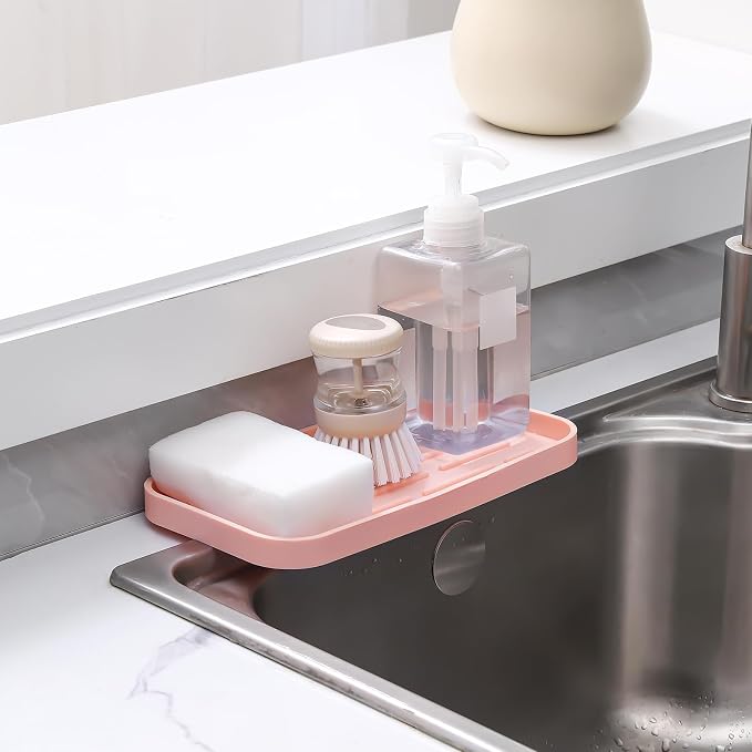 Silicone Kitchen Sink Organizer Tray - Image 6