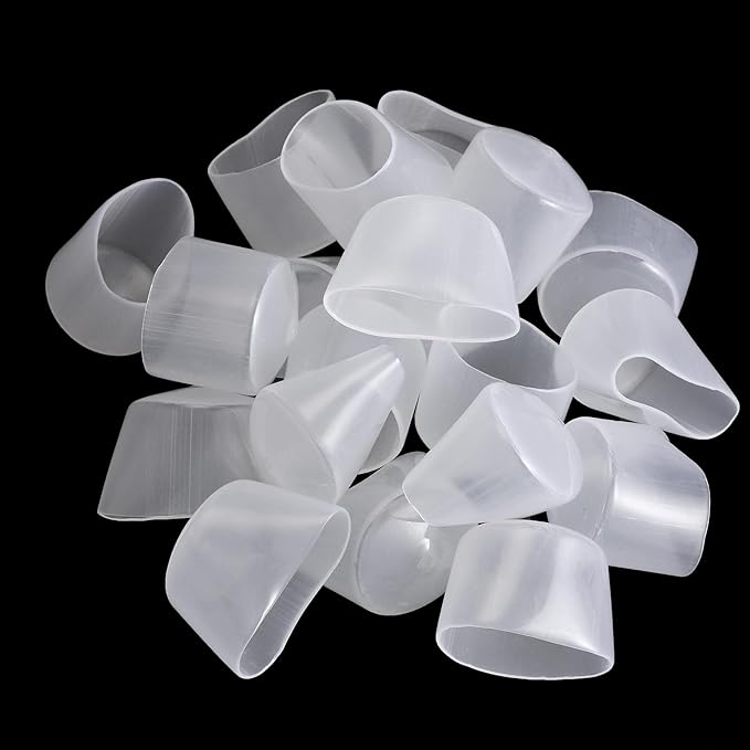 uxcell 20pcs Rubber End Caps 35mm ID Vinyl PVC Round Tube Bolt Cap Cover Screw - Image 4