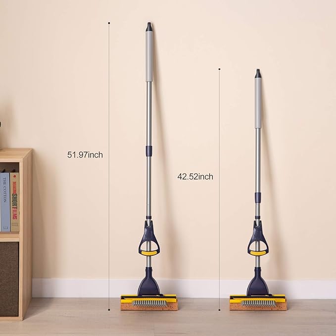 Yocada Sponge Mop Home Commercial Use Tile Floor Bathroom Garage Cleaning Total - Image 3