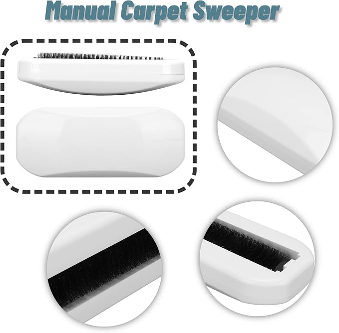 Handheld Crumb Sweeper, Carpet Sweeper Cleaner - Image 6