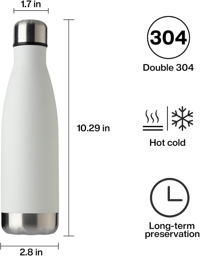 MEWAY 17oz Sport Water Bottle Vacuum Insulated Stainless Steel Leak-Proof - Image 7
