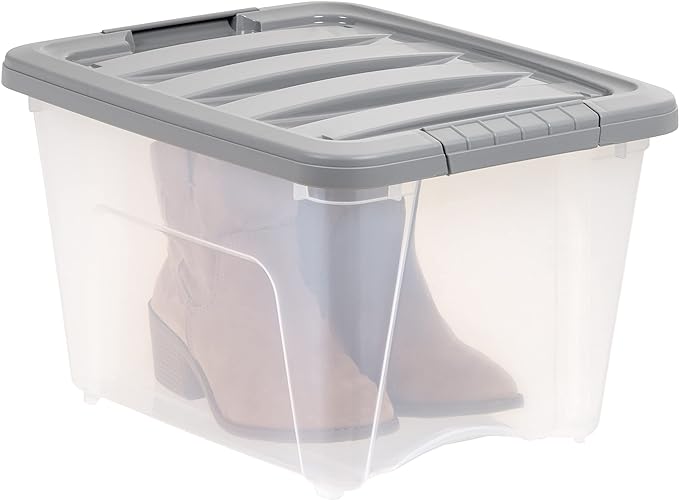 Amazon Basics Plastic Storage Containers - Image 4