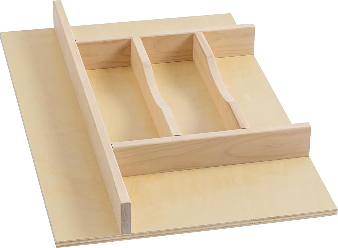 WelFurGeer Premium Wooden Silverware Organizer by WelFurGeer