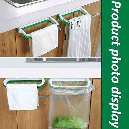 VinBee 5 PCS Portable Trash Bag Holder Hanging Trash Garbage Bag Holder Hanging - Image 4