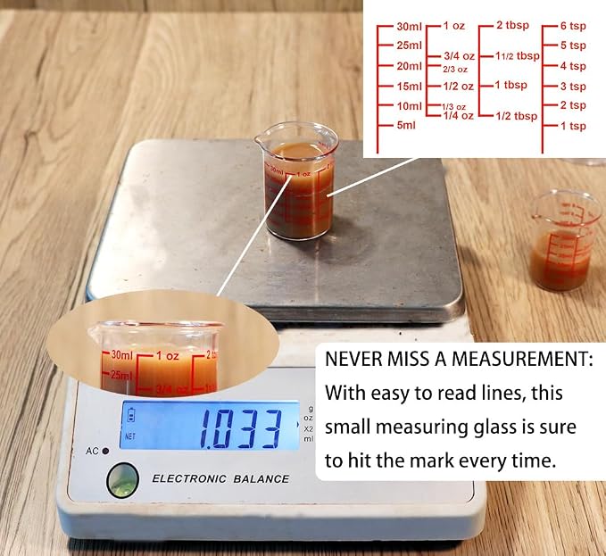 High Borosilicate Glass Measuring Cup - Image 4