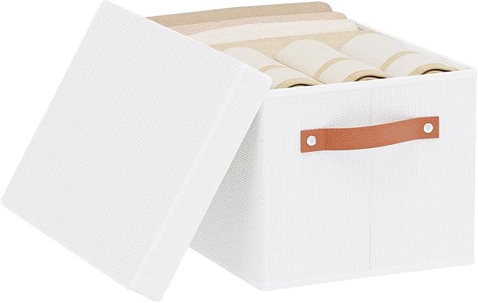 Fabric Storage Bins, Clothes Boxes by YheenLf