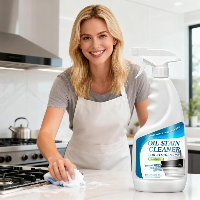 Oven cleaner Kitchen, Heavy Oil Cleaner, 2025 Upgrade Multipurpose Grease - Image 7