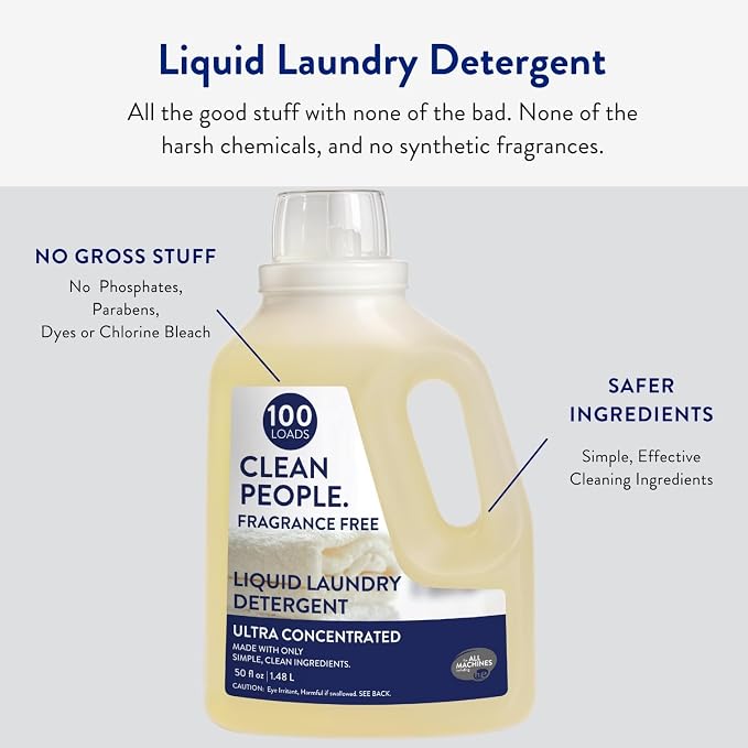 The Clean People Liquid Laundry Detergent - Image 4