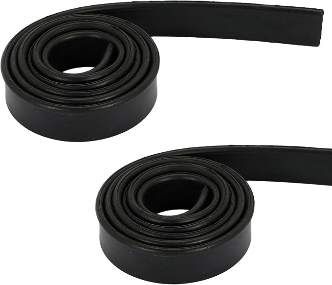 2 Rolls of 41 Inch Rubber Squeegee Replacement Blades by Audoloku