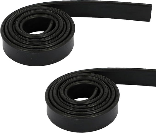 2 Rolls of 41 Inch Rubber Squeegee Replacement Blades by Audoloku