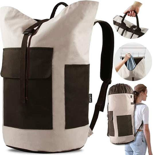 Laundry Bag Backpack, 125L Extra Large Travel Laundry Bags by JOINPRO