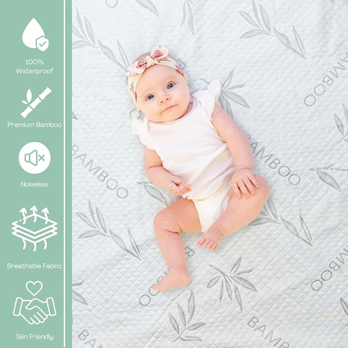 Bamboo Rayon Mattress Protector - Image 5