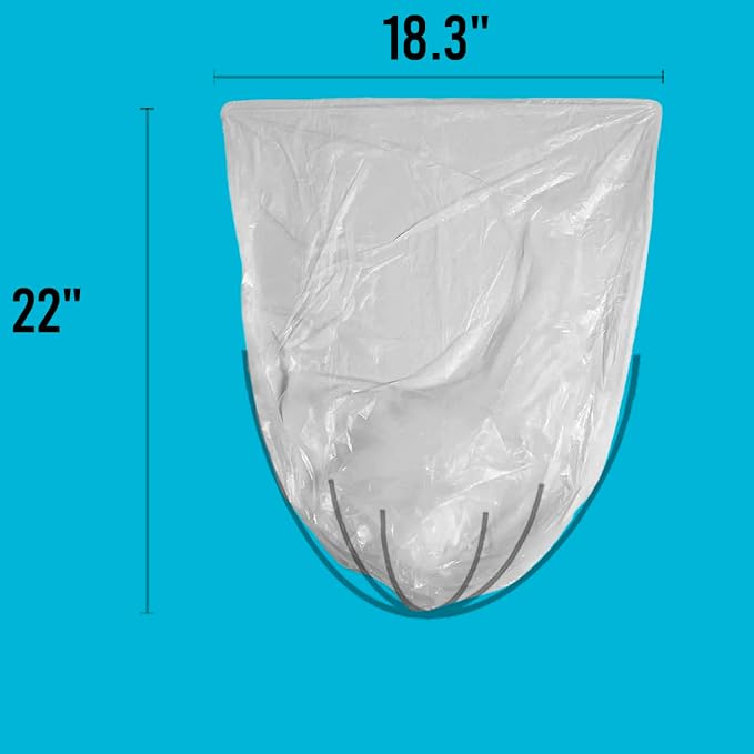 2-4 Gallon Trash Bags, Small Multi-purpose Garbage Bags - Image 3