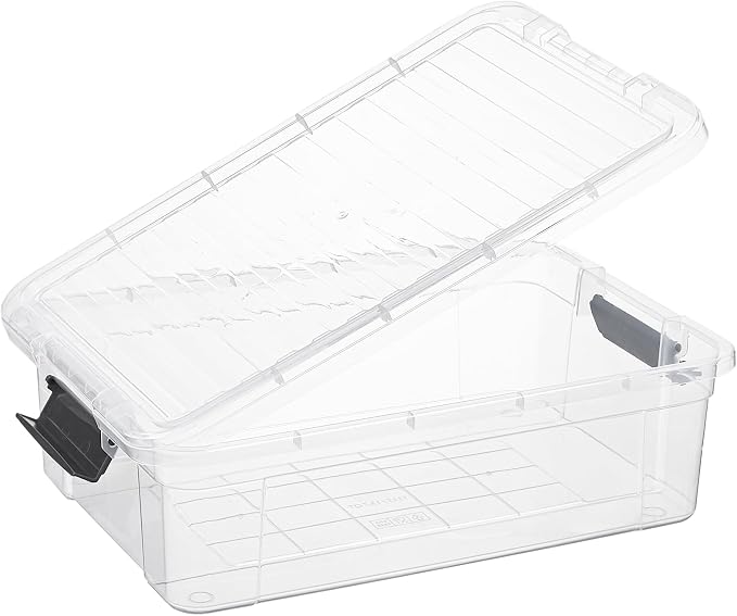 Superio Storage Bins with Lids, Stackable Totes, BPA Free, Odor Free, Organizer - Image 8