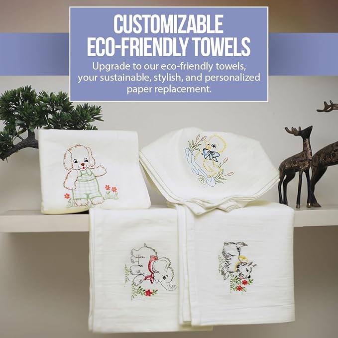 WHITEWRAP Flour Sack Towels| Tea Towel - Image 5