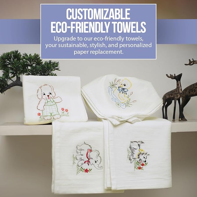 WHITEWRAP Flour Sack Towels| TeaTowel - Image 5