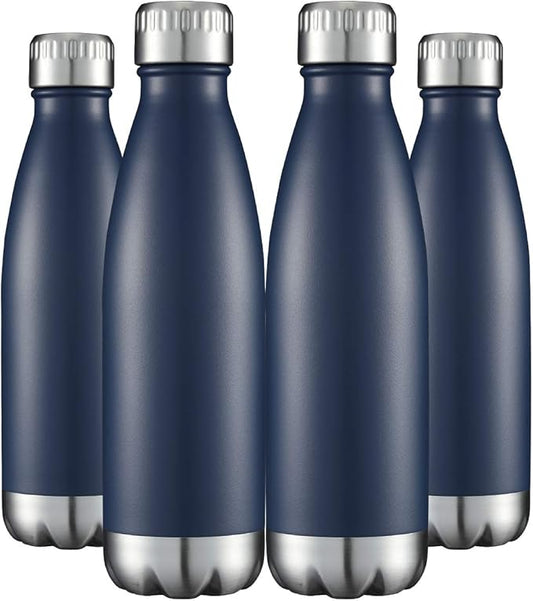 HASLE OUTFITTERS 17oz Stainless Steel Water Bottles Bulk, Vacuum Insulated by HASLEOUTFITTERS