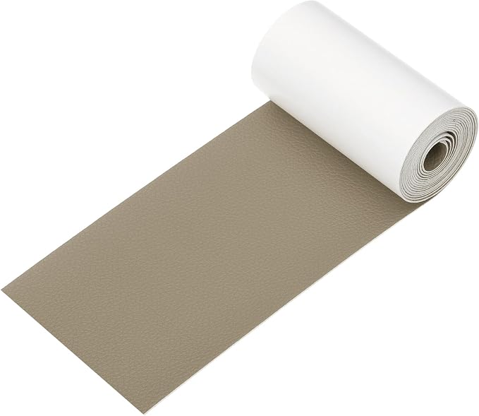 PATIKIL Leather Patches Tape for Furniture, 3.2 x 61 Inch Self Adhesive Vinyl by PATIKIL