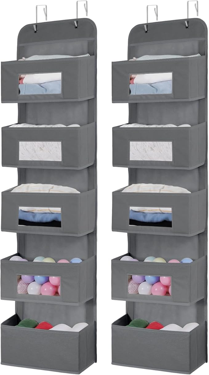 5-Shelf Over The Door Hanging Organizer by MAXHouser