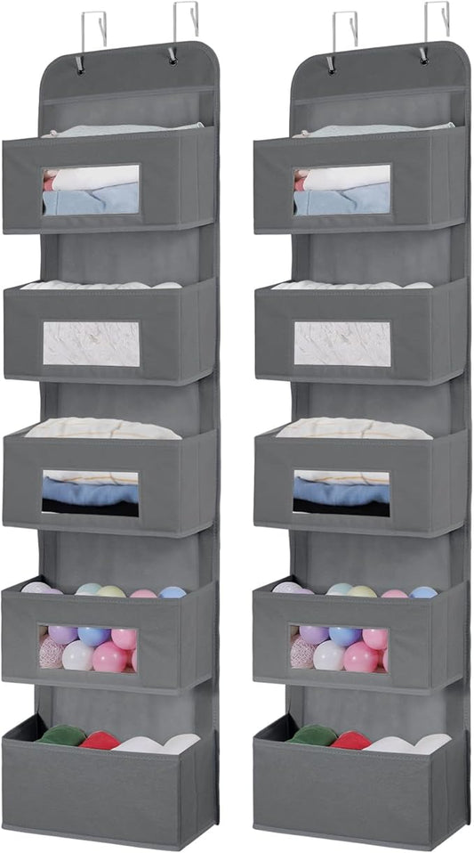 5-Shelf Over The Door Hanging Organizer by MAXHouser