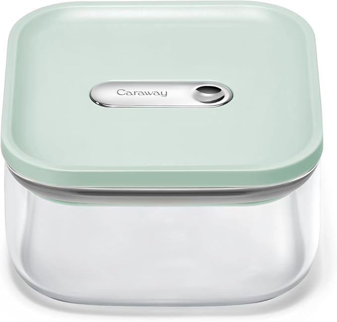 Caraway 1qt Glass Airtight Food Storage Container by Caraway