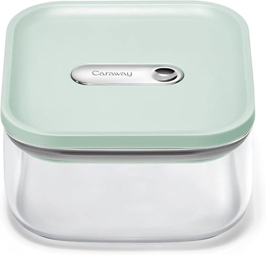 Caraway 1qt Glass Airtight Food Storage Container by Caraway