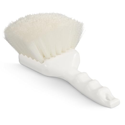 SPARTA 3662000 Flo-Pac Plastic Handle Utility Scrub Brush, Nylon Bristles - Image 2