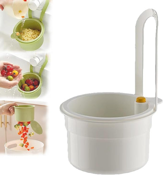 Faucet Hanging Strainer Kitchen Sink Food Waste Catcher Drain Basket, Plastic by Unknown
