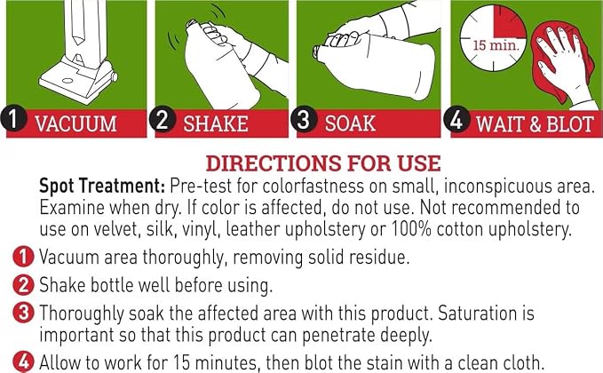Nature’s Miracle Carpet Shampoo, Deep-Cleaning Pet Stain And Odor Remover - Image 4