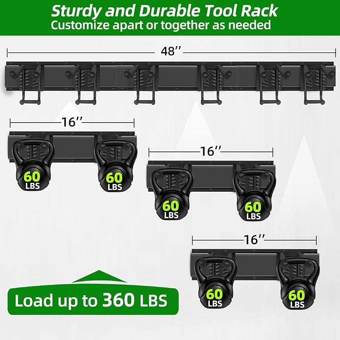 Garage Tool Organizer Wall Mount - Image 2
