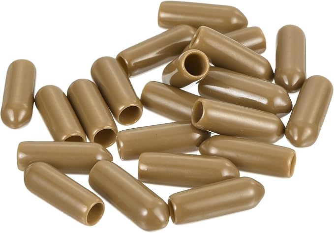 uxcell 20pcs Rubber End Caps 4.5mm ID Vinyl PVC Round Tube Bolt Cap Cover Screw - Image 4
