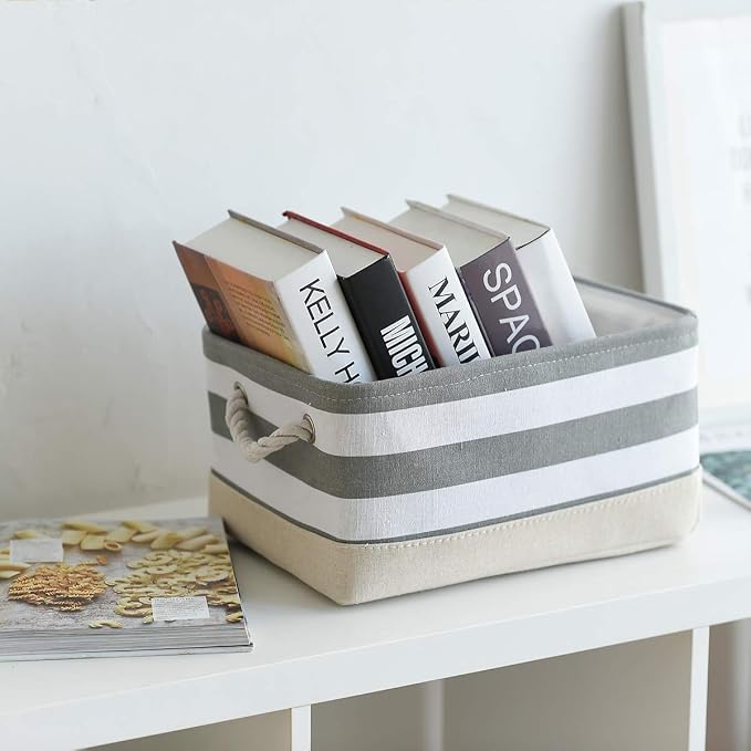 TheWarmHome Storage Basket Fabric Basket - Image 3