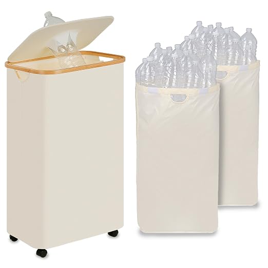 Recycling Bin for Kitchen, Indoor Home Recycle Bins by iEGrow